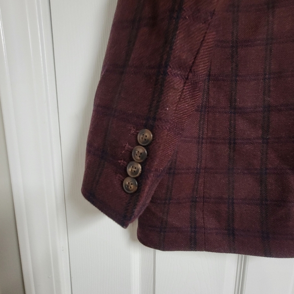 Madewell Larsen Windowpane Size Large. - Picture 9 of 16